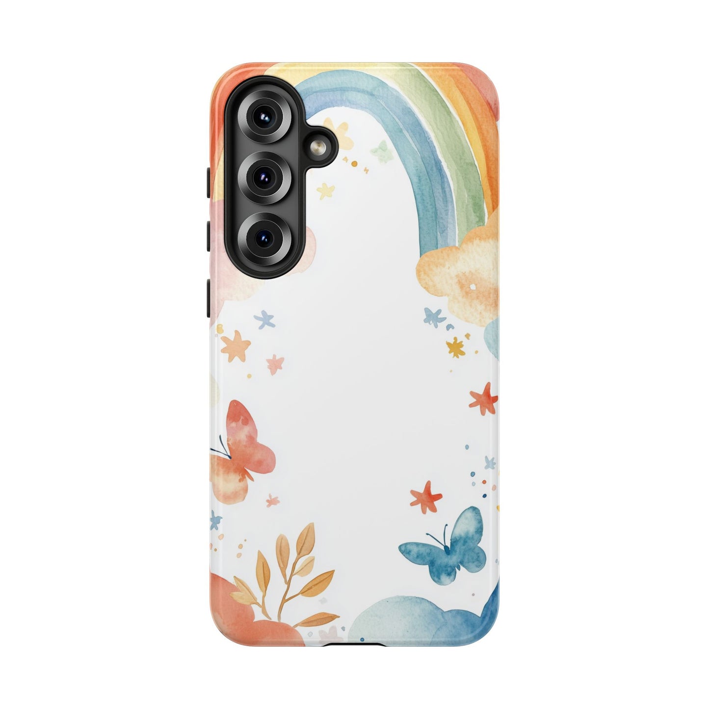 Dreamy Skies & Rainbows Watercolor Phone Case for iPhone, google Pixel & Samsung