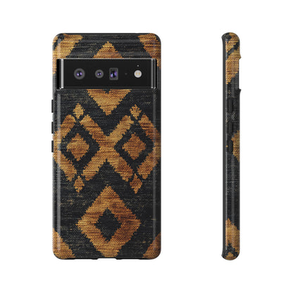 Golden Tribal Boho Phone Case for iPhone, Google Pixel & Samsung