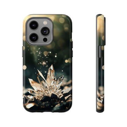 Crystal Stone Sparkle Phone Case – iPhone, Google Pixel, Samsung