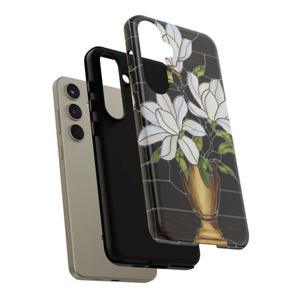 Stained Glass Floral Phone Case
