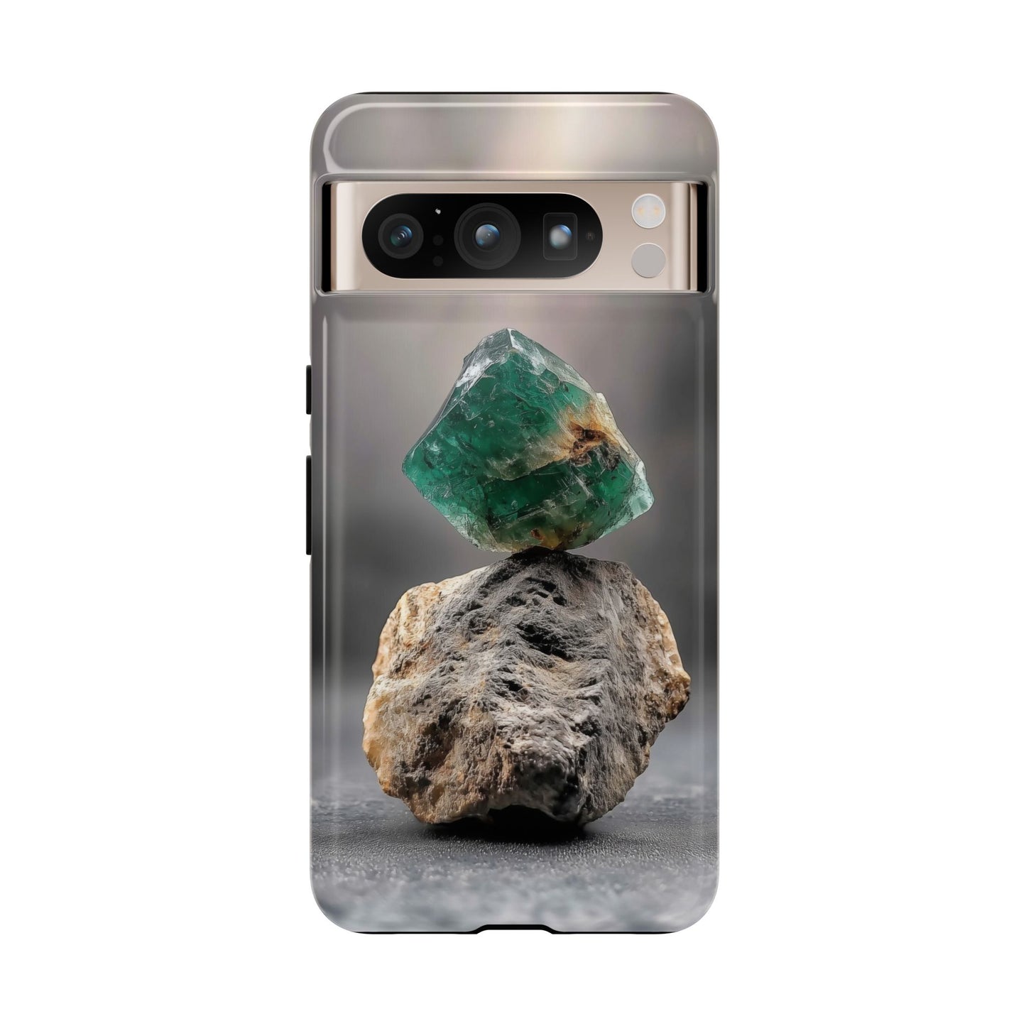 Balanced Emerald Phone Case for iPhone, Samsung & Google Pixel