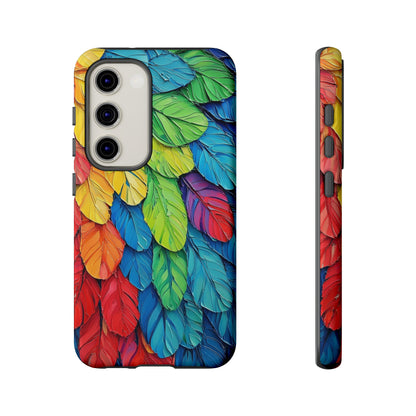 Vibrant Parrot Wings Phone Case for iPhone, Samsung & Google Pixel