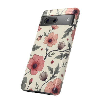 Floral Iphone Case, Botanical Pattern Design