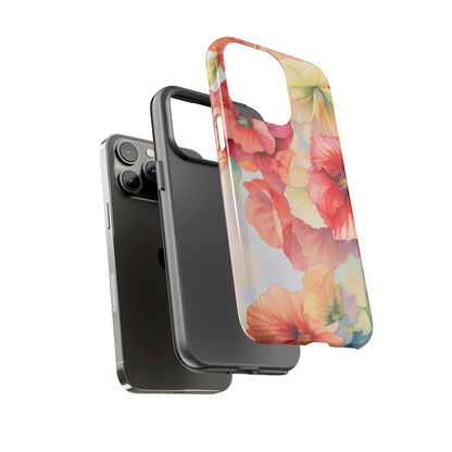 Floral Harmony Watercolor Mobile Case