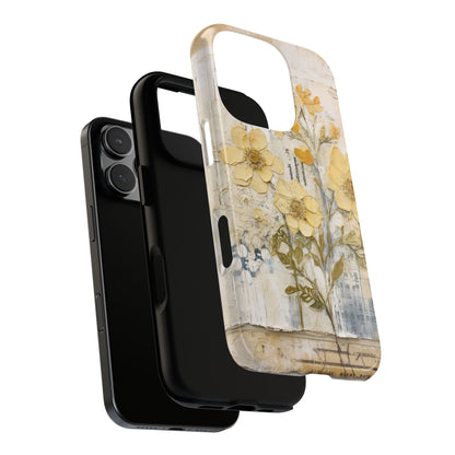 Vintage Botanical Floral Mobile Case