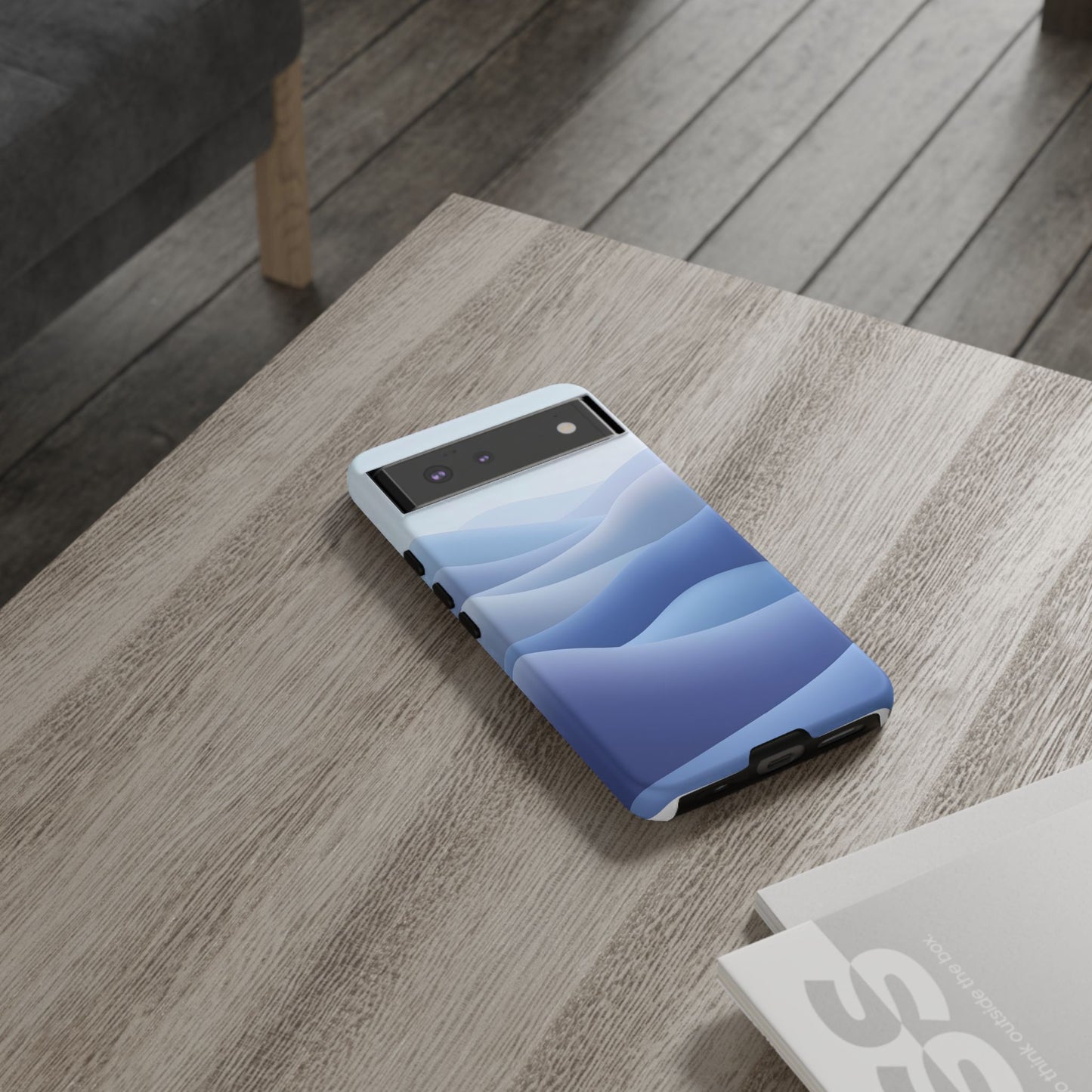 Intricate Abstract Wavy Landscape phone case