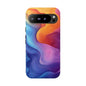Aurora Flow Watercolor Phone Case for iPhone, google Pixel & Samsung