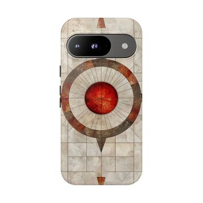 Boho Stone Compass Phone Case for iPhone, Pixel & Samsung