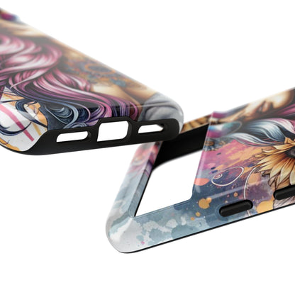 Bohemian Sunflower Queen – Retro Floral Fantasy Mobile Cover