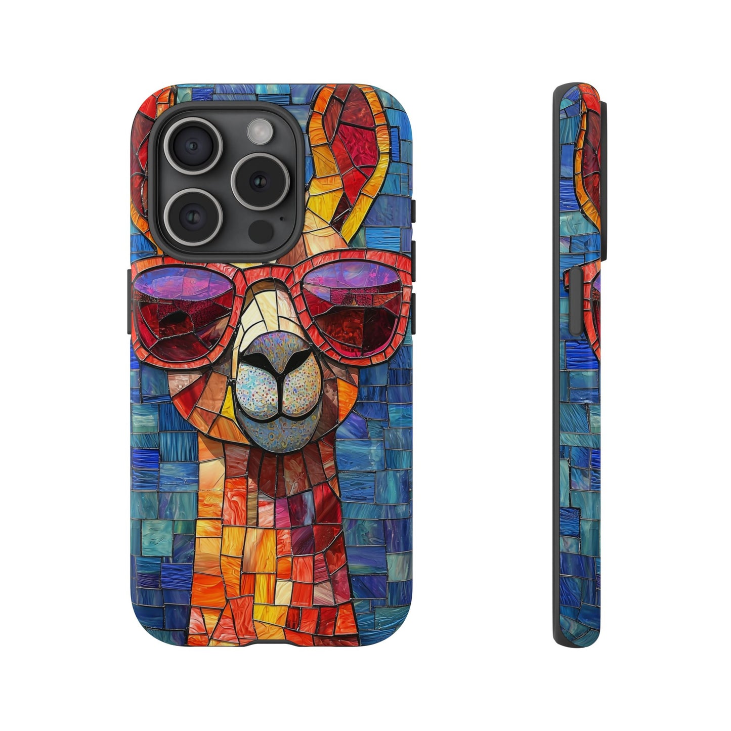 Tall Grace – Stained Glass Giraffe Phone Case for iPhone, Samsung & Pixel
