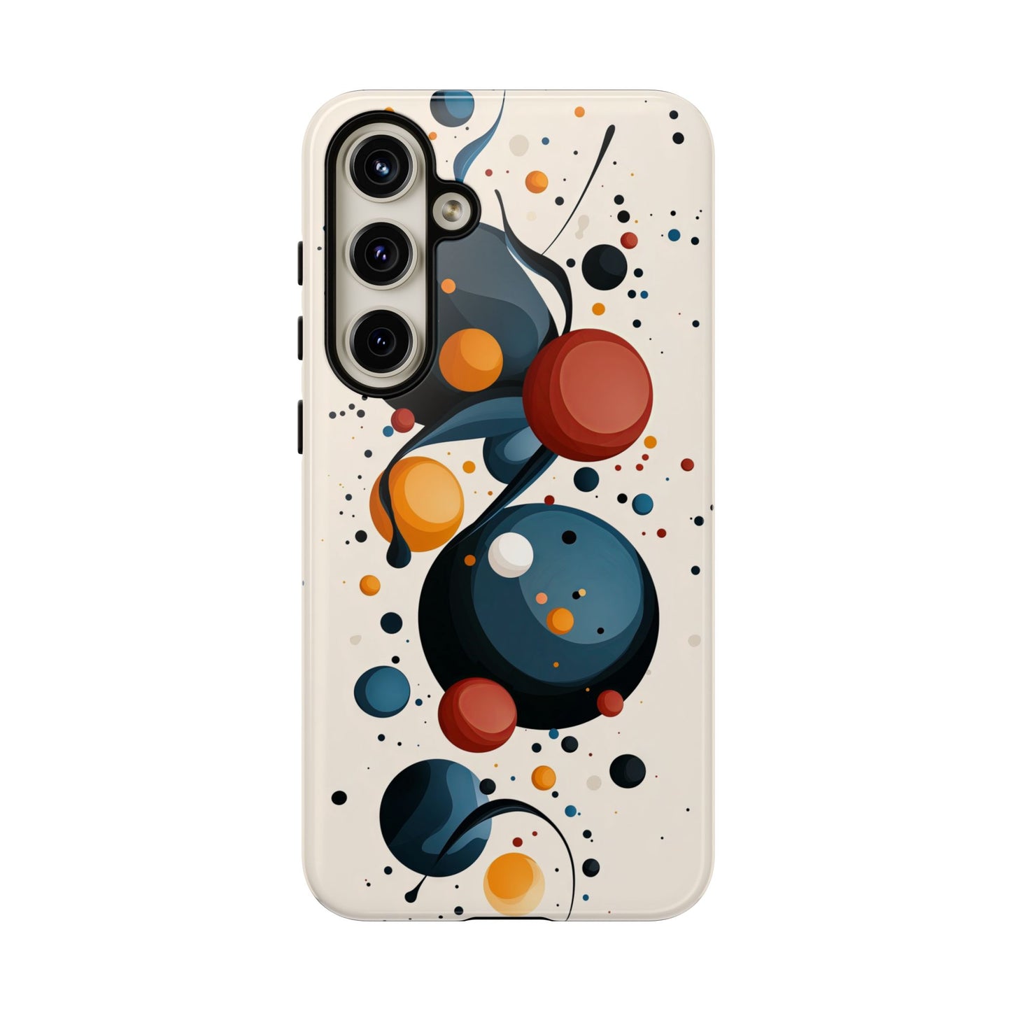 Cosmic Orbit – Abstract Sphere Phone Case for iPhone, Samsung & Pixel