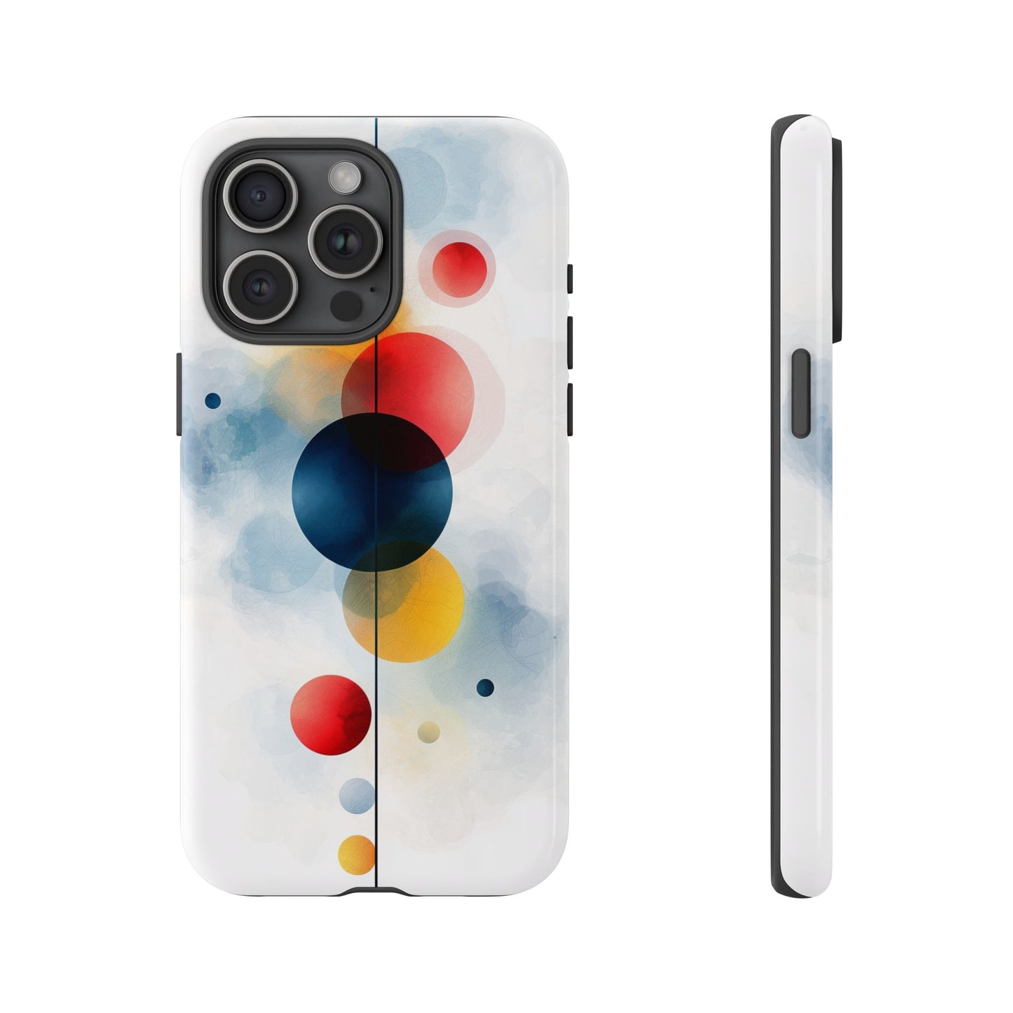 Celestial Balance – Watercolor Abstract Phone Case for iPhone, Samsung & Pixel
