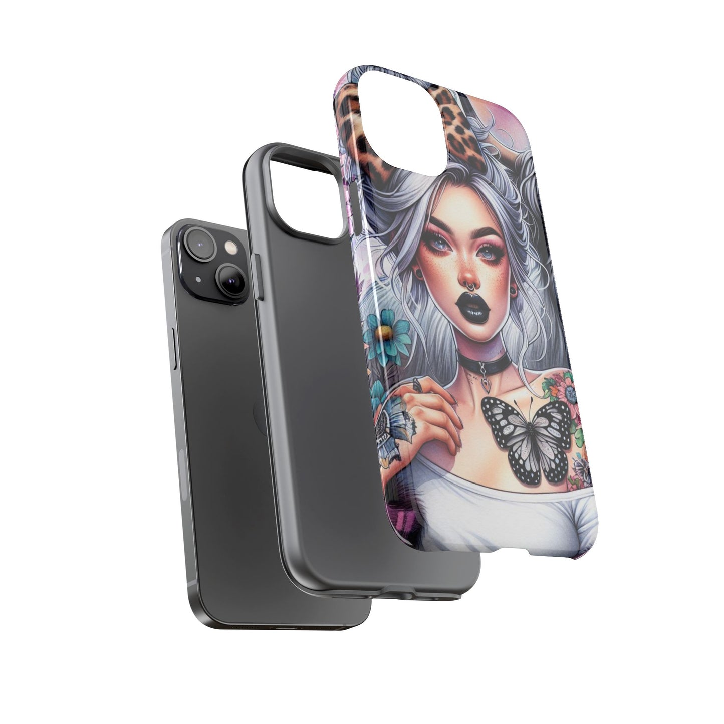 Wild Spirit – Gothic Chic & Nature Fusion Mobile Cover