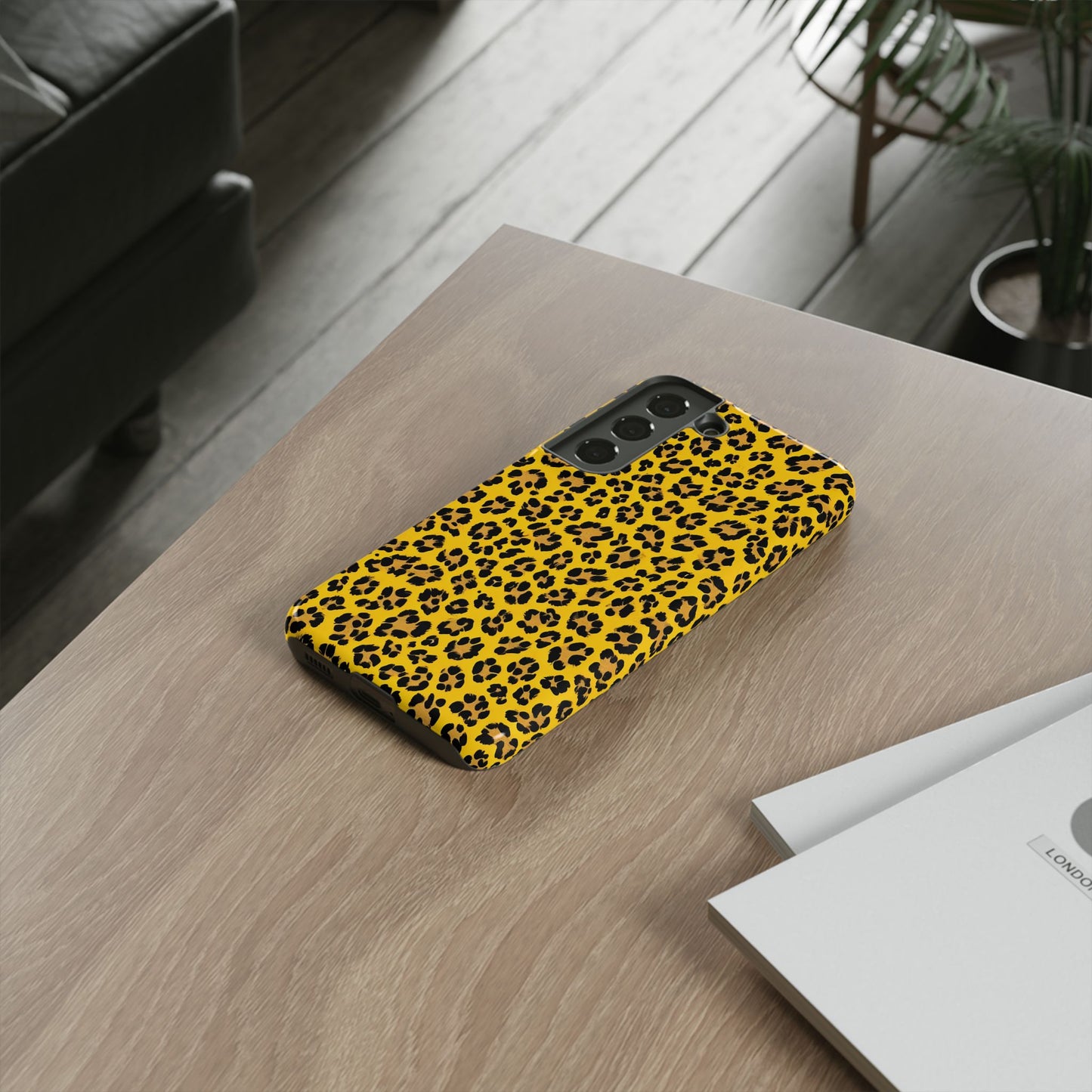 Leopard Texture Printed Back Cover Case phone