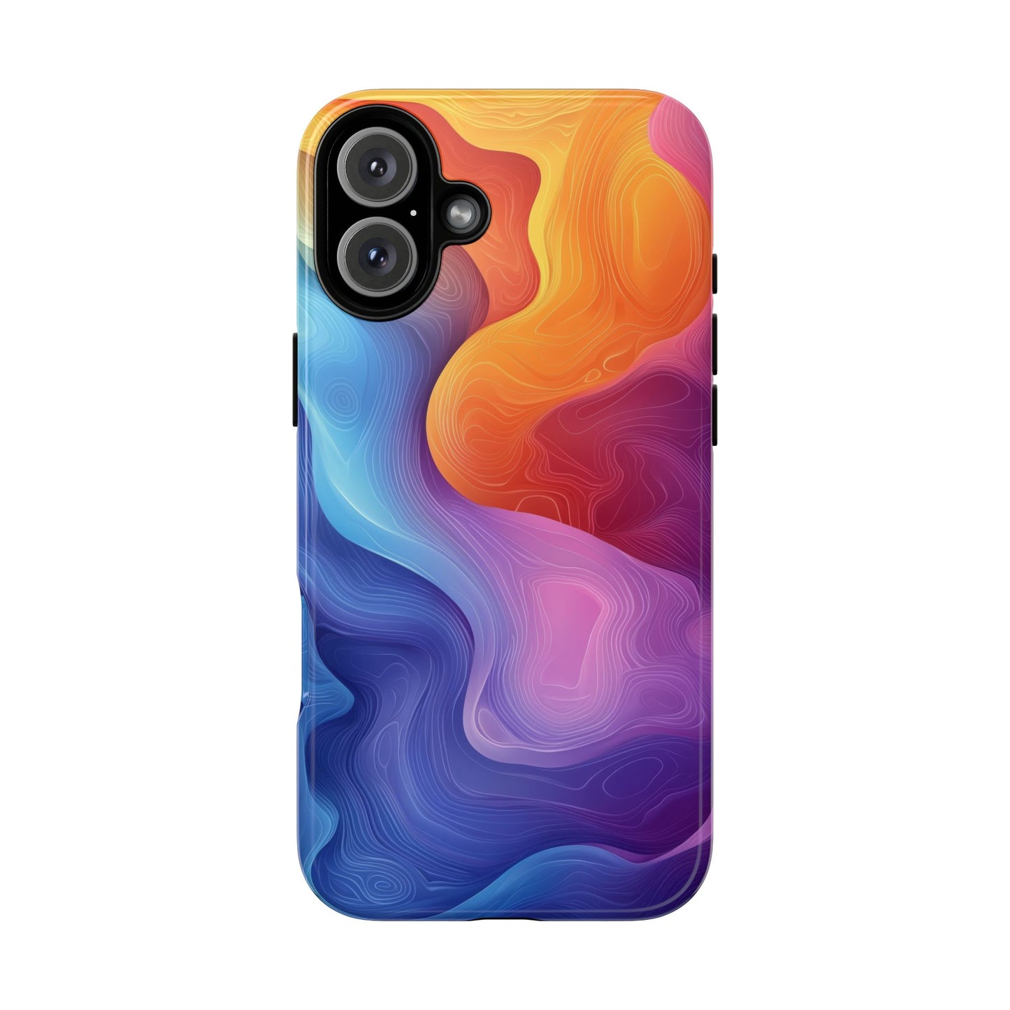 Aurora Flow Watercolor Phone Case for iPhone, google Pixel & Samsung