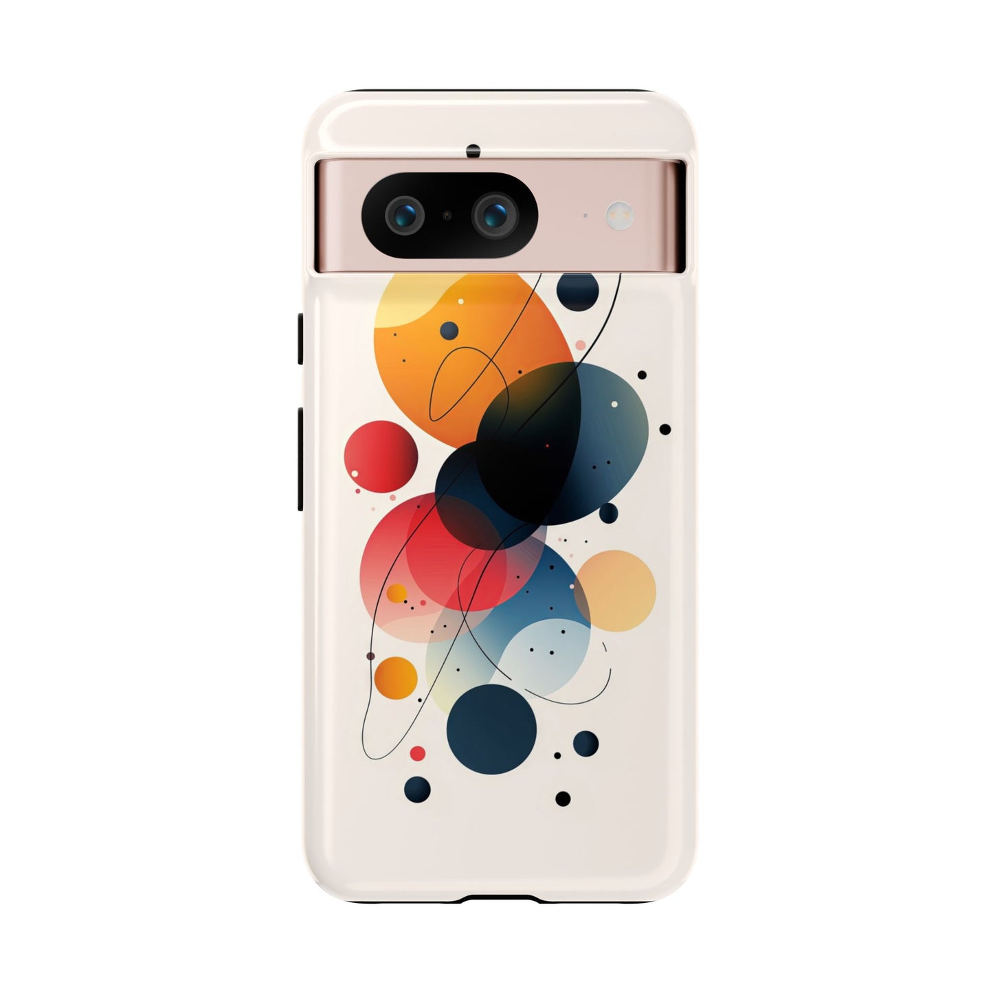 Galactic Echo – Abstract Minimalist Phone Case for iPhone, Samsung & Pixel