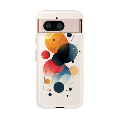 Galactic Echo – Abstract Minimalist Phone Case for iPhone, Samsung & Pixel