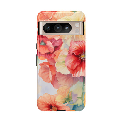 Floral Harmony Watercolor Mobile Case