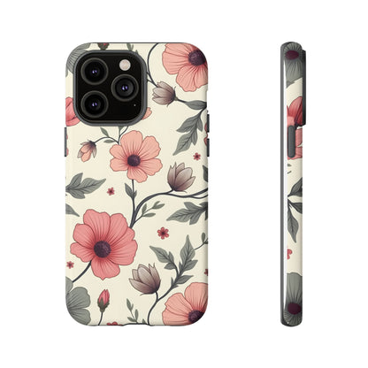 Floral Iphone Case, Botanical Pattern Design