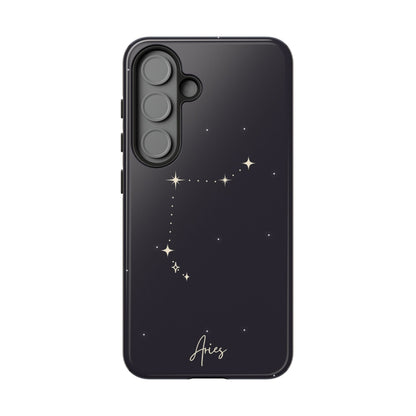 Aries Zodiac Starry Phone Case – Cosmic Style for iPhone, Samsung & Google Pixel