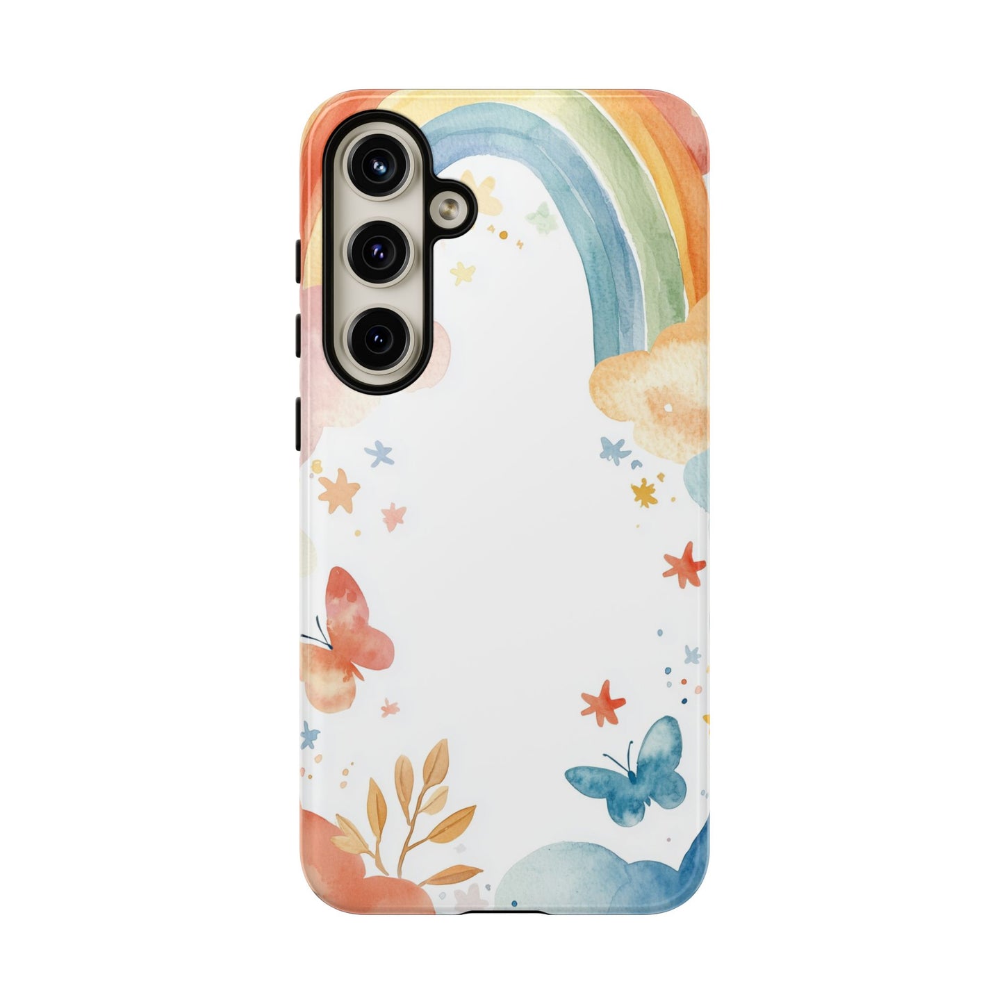 Dreamy Skies & Rainbows Watercolor Phone Case for iPhone, google Pixel & Samsung
