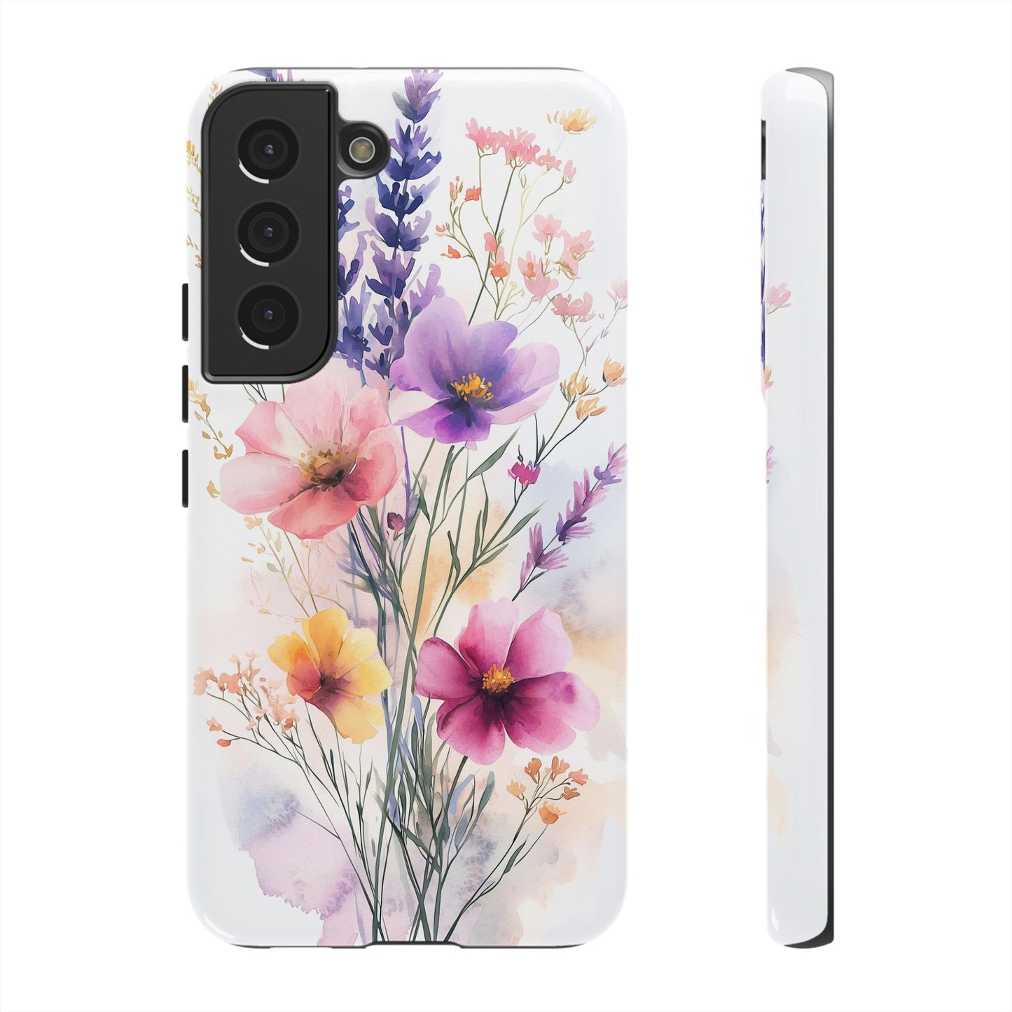Blooming Meadow Watercolor Phone Case for iPhone, google Pixel & Samsung