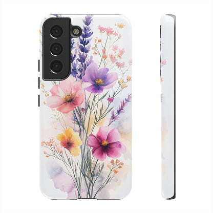 Blooming Meadow Watercolor Phone Case for iPhone, google Pixel & Samsung