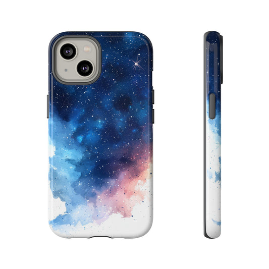 Stargazer's Drift Watercolor Phone Case for iPhone, google Pixel & Samsung