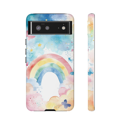 Mystic Splash Rainbow Watercolor Phone Case for iPhone, google Pixel & Samsung