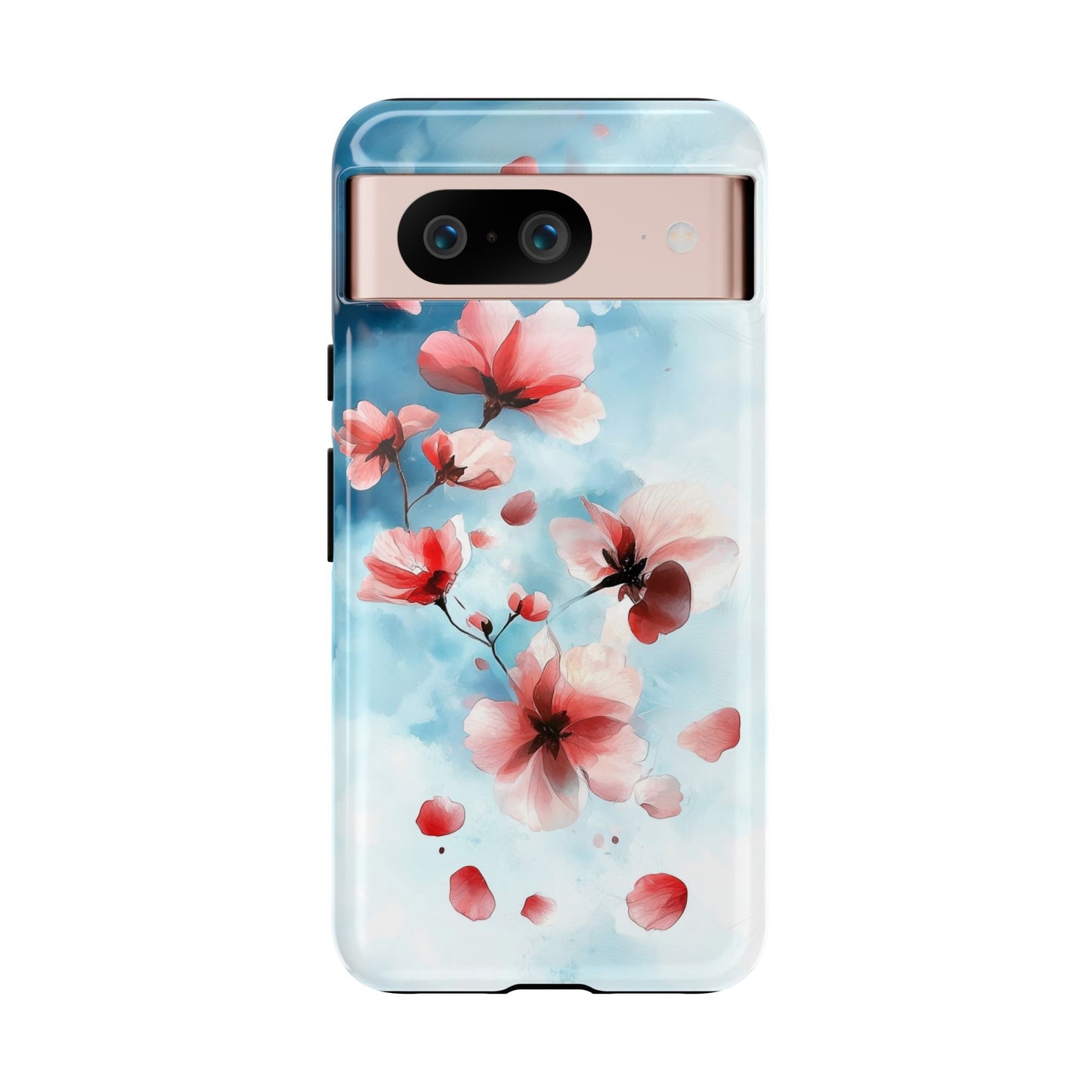 Petal Whispers Watercolor Phone Case for iPhone, google Pixel & Samsung