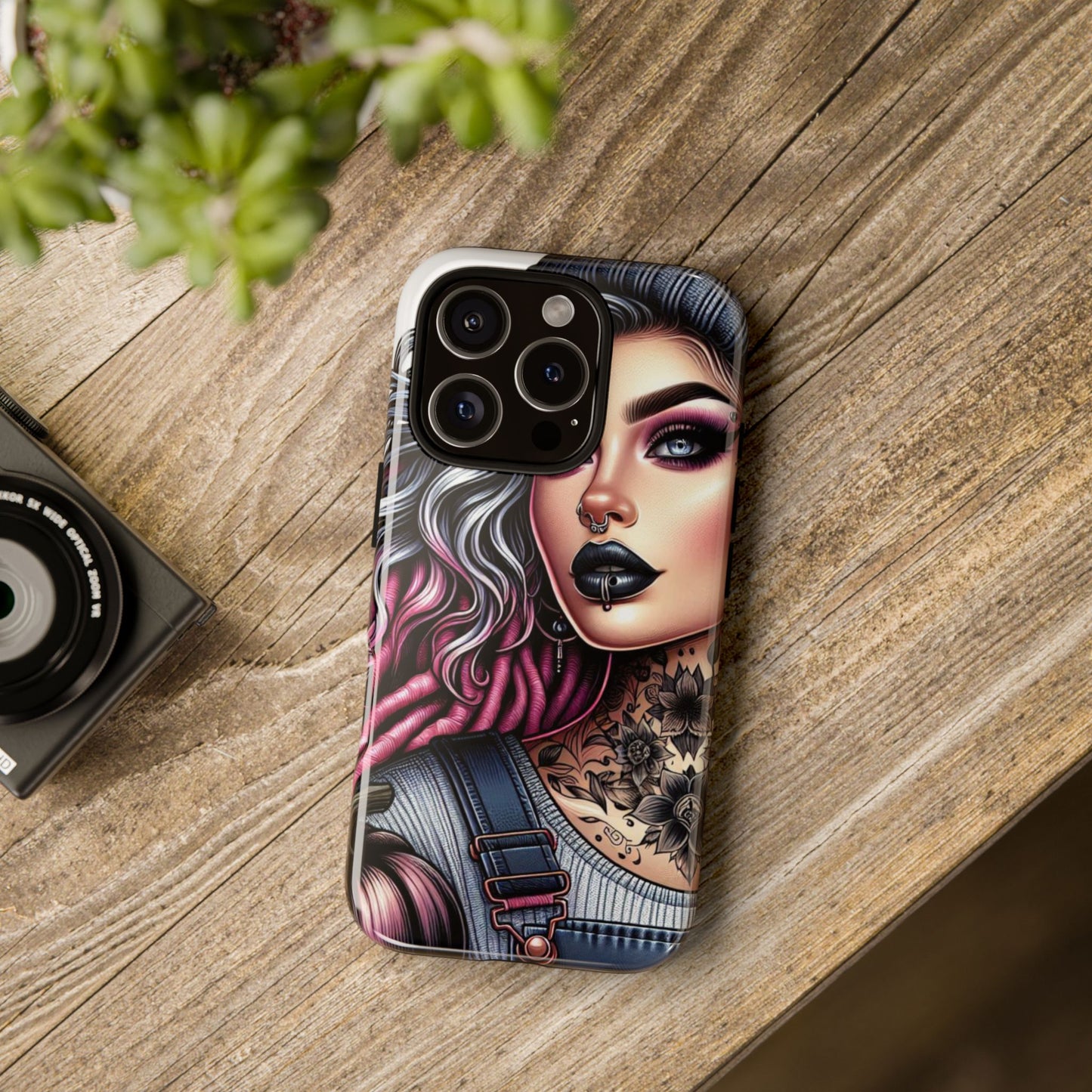 Autumn Rebel – Gothic Grunge & Fall Aesthetic Mobile Cover