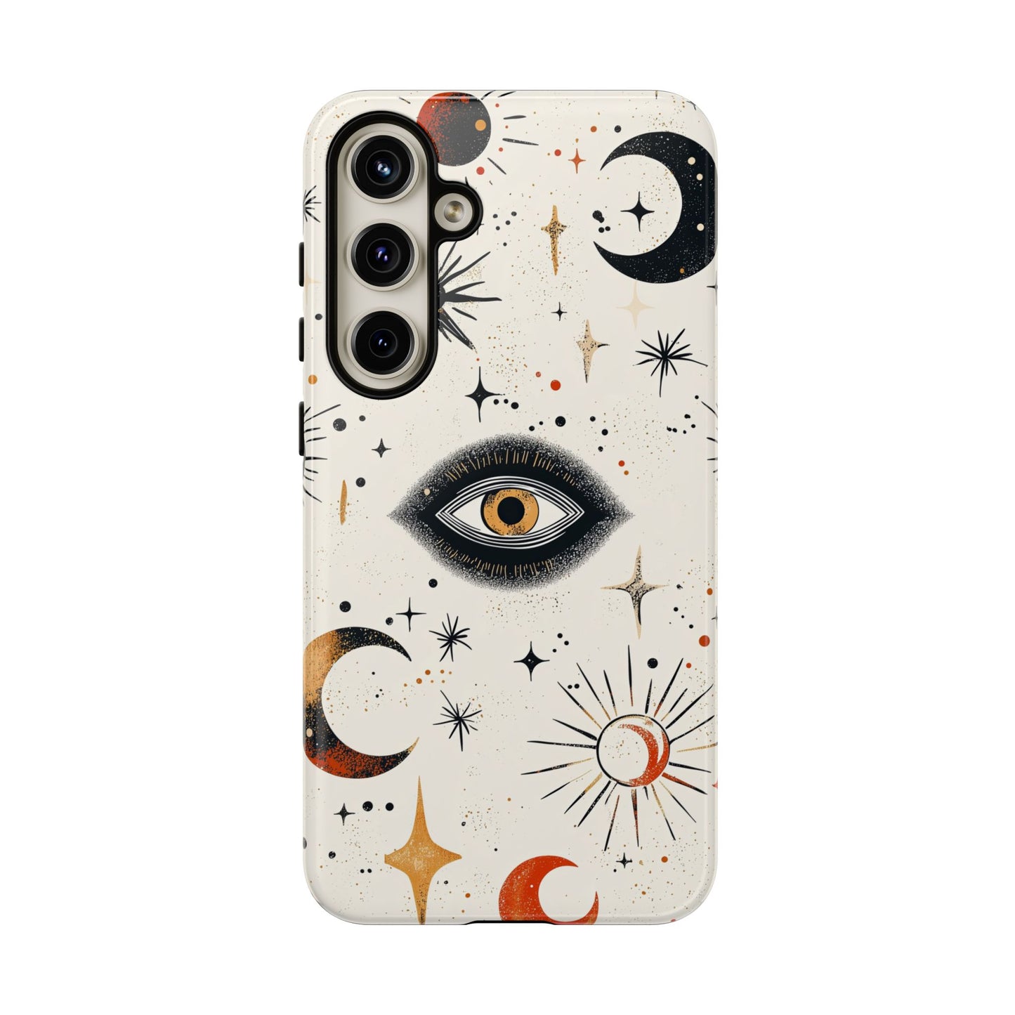 Mystic Moon & Stars Boho Phone Case for iPhone, Pixel & Samsung
