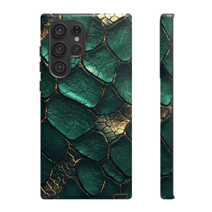 Emerald Serpent Snakeskin Phone Case for iPhone, Samsung & Google Pixel