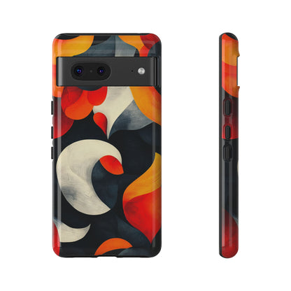 Molten Flow – Abstract Flame Phone Case for iPhone, Samsung & Pixel