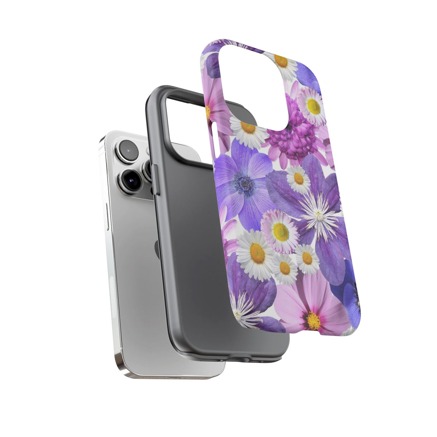 Lavender Blossom Floral Mobile Case