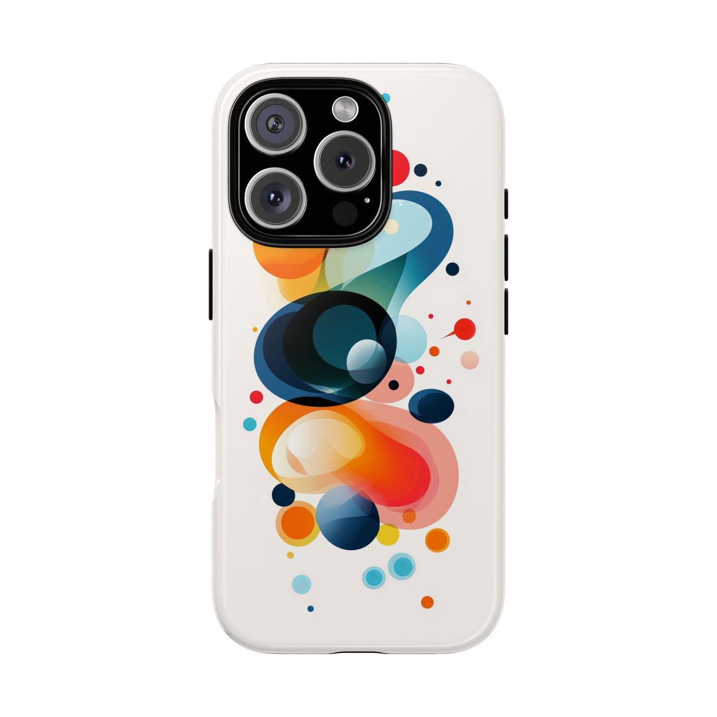 Color Cascade – Vivid Abstract  Phone Case for iPhone, Samsung & Pixel