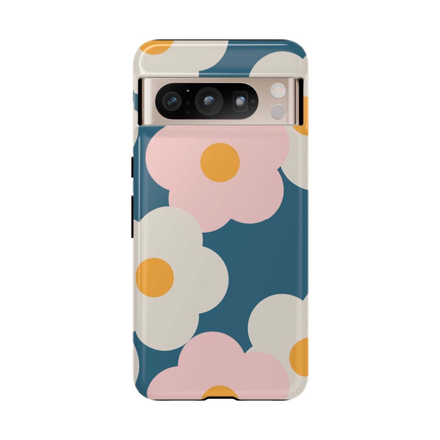 Retro Floral Phone Case – Vintage Aesthetic for iPhone, Samsung & Google Pixel