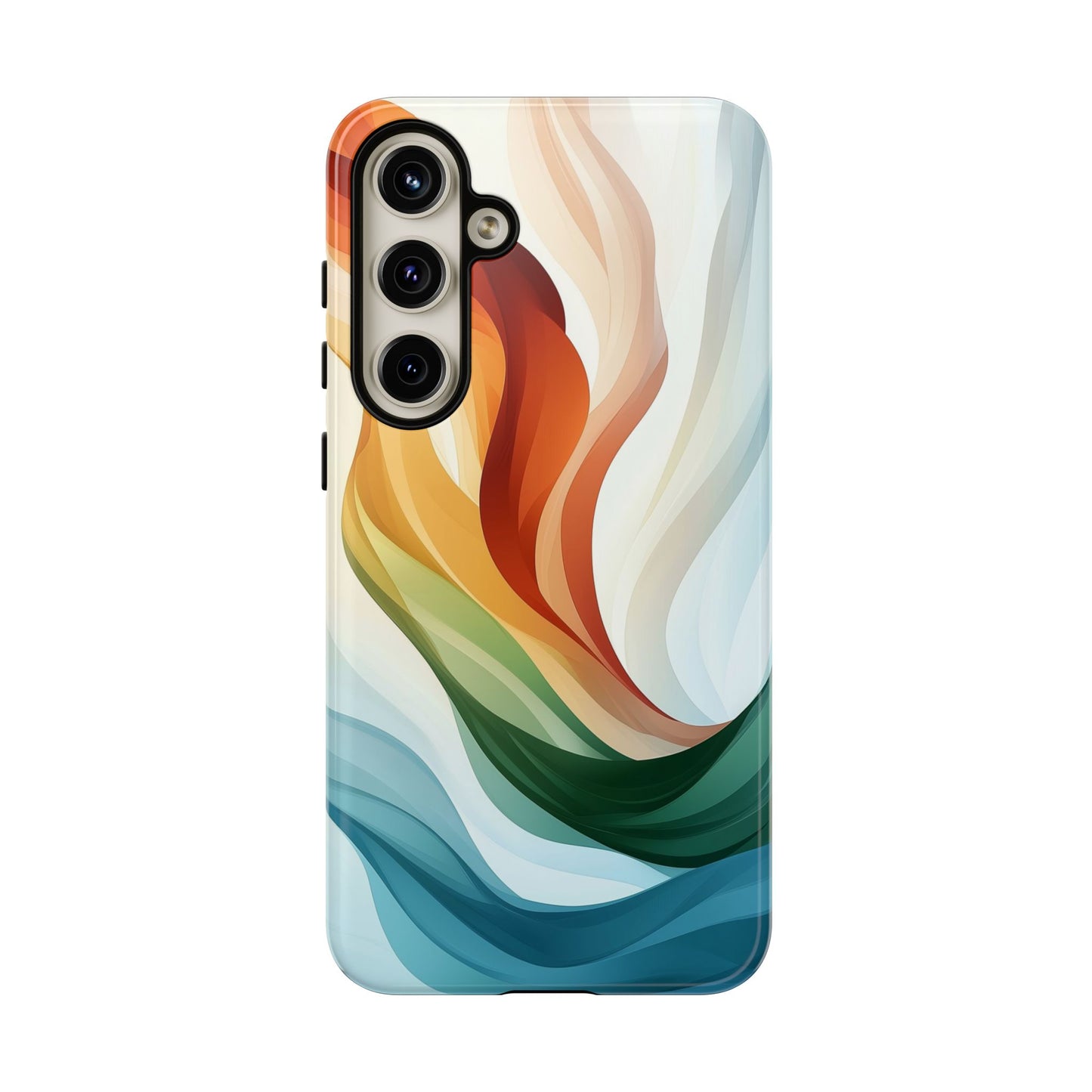 Aurora Stream Watercolor Phone Case for iPhone, google Pixel & Samsung