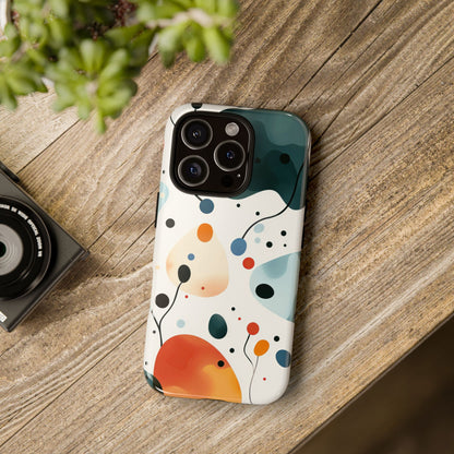 Neural Bloom – Organic Abstract Art Phone Case – iPhone, Google Pixel, Samsung