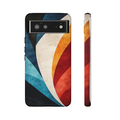 Retro Surge – Vintage Vibes Abstract Phone Case for iPhone, Samsung & Pixel