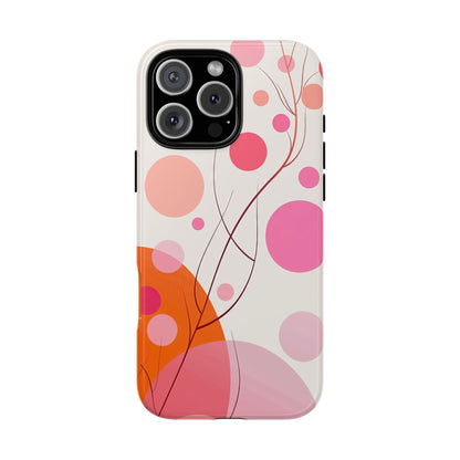 Blush Bloom – Abstract Floral Phone Case for iPhone, Samsung & Pixel