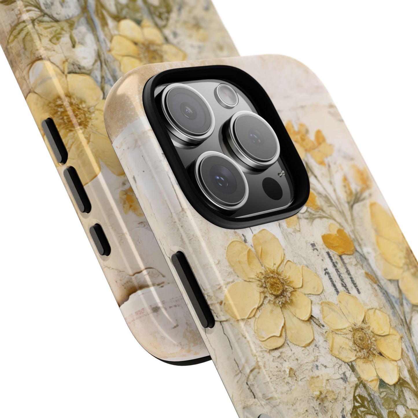 Vintage Botanical Floral Mobile Case