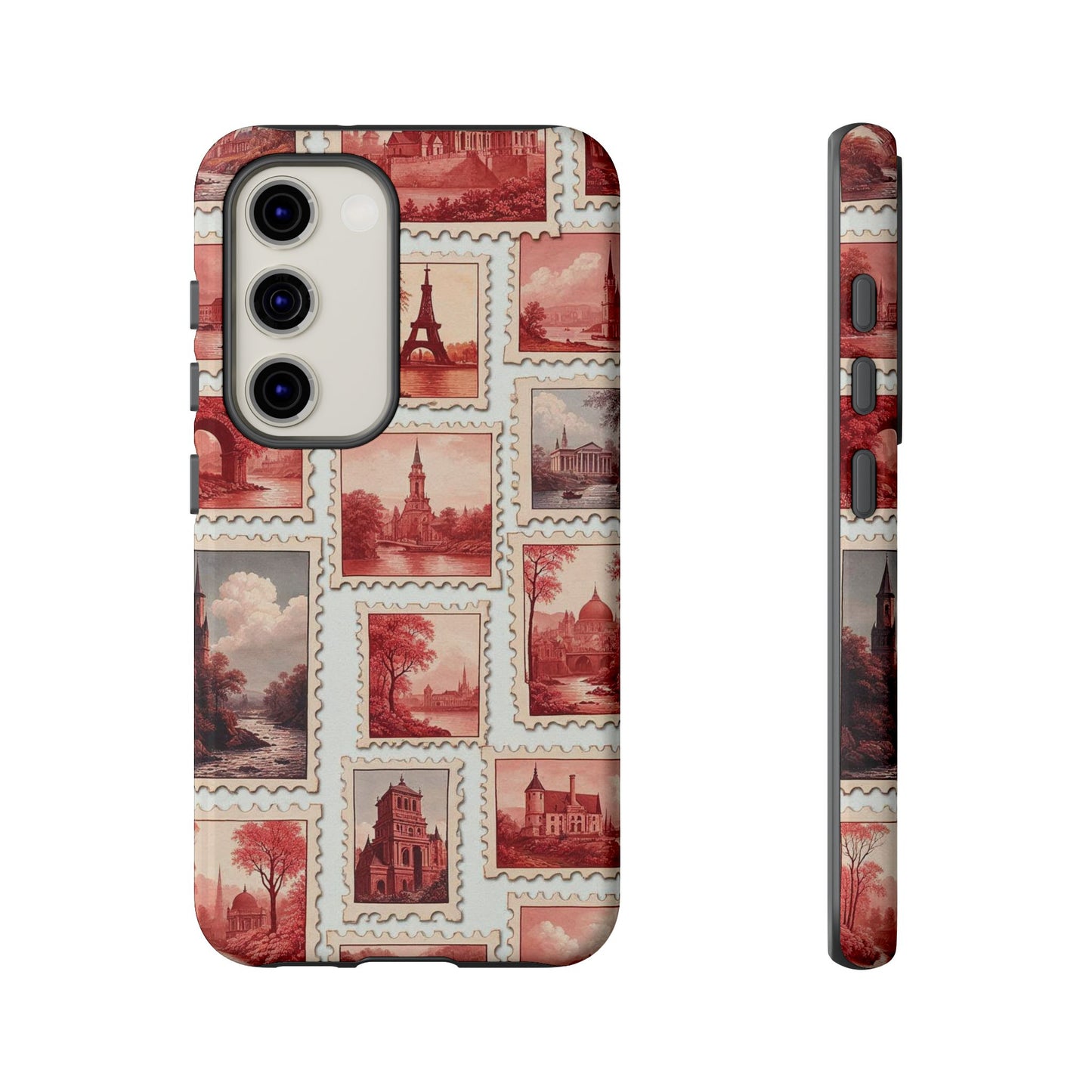 Vintage Postcard Stamps Phone Case