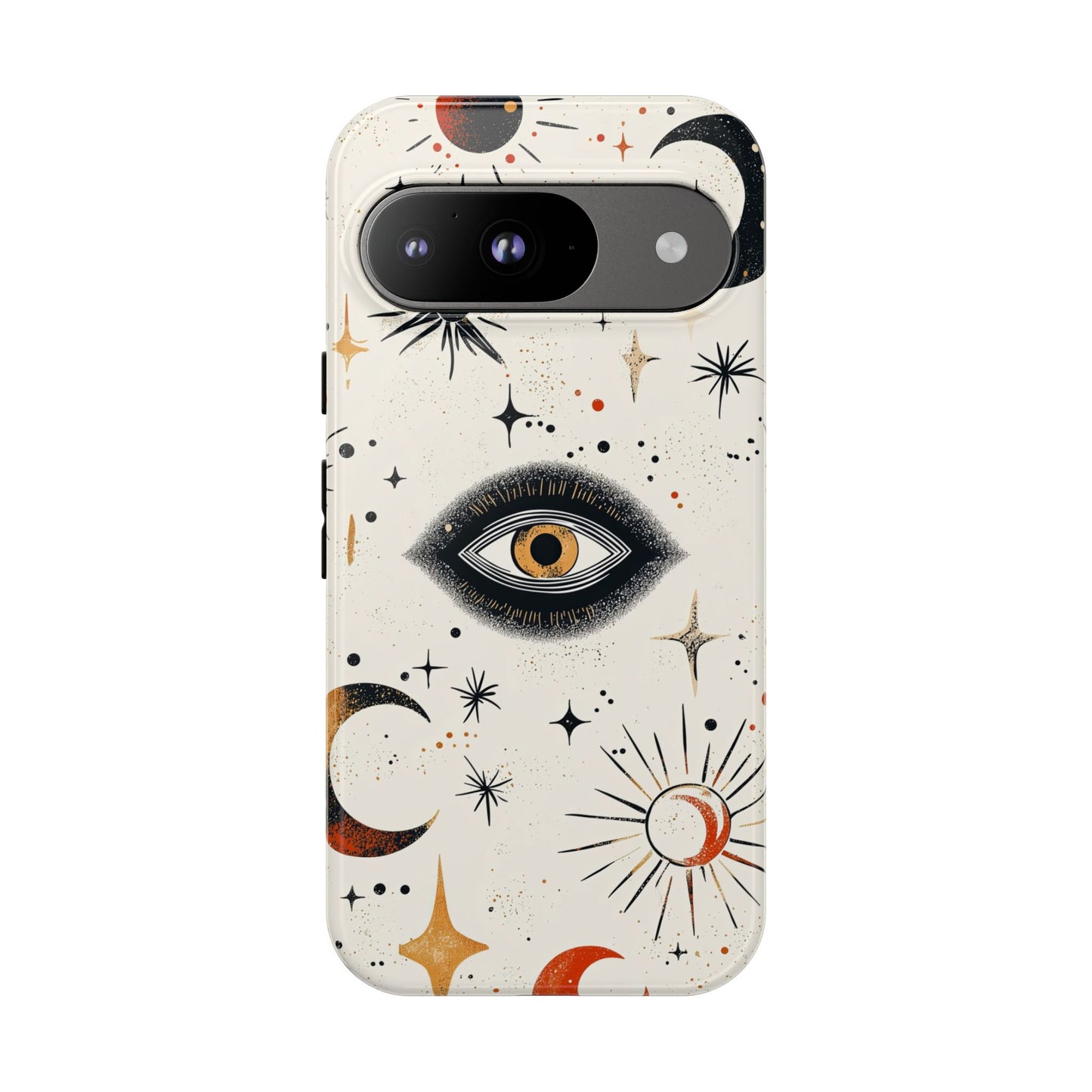 Mystic Moon & Stars Boho Phone Case for iPhone, Pixel & Samsung