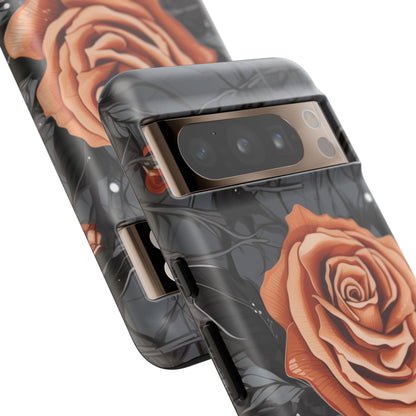 Mystic Noir Rose Mobile Case