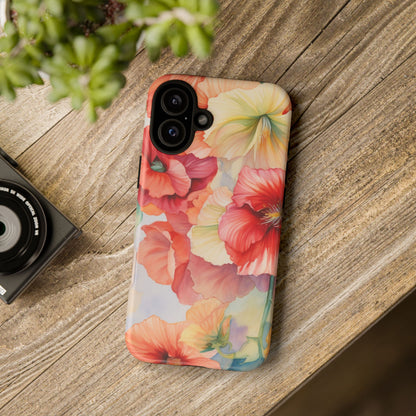 Floral Harmony Watercolor Mobile Case