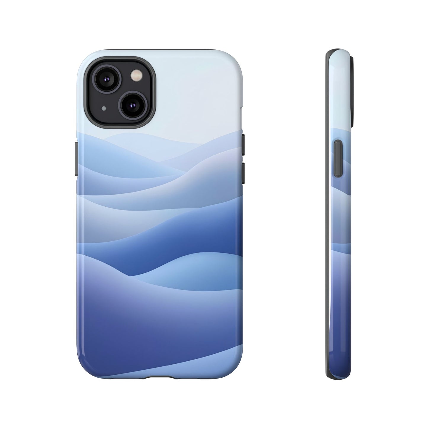 Intricate Abstract Wavy Landscape phone case