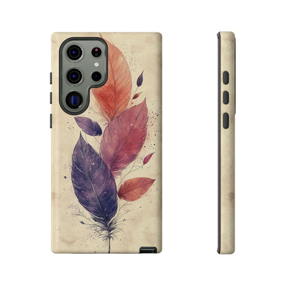 Boho Feather Bloom Phone Case for iPhone, Pixel & Samsung