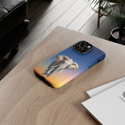 Celestial Elephant Mobile Cover – Dreamy Night Sky Aesthetic