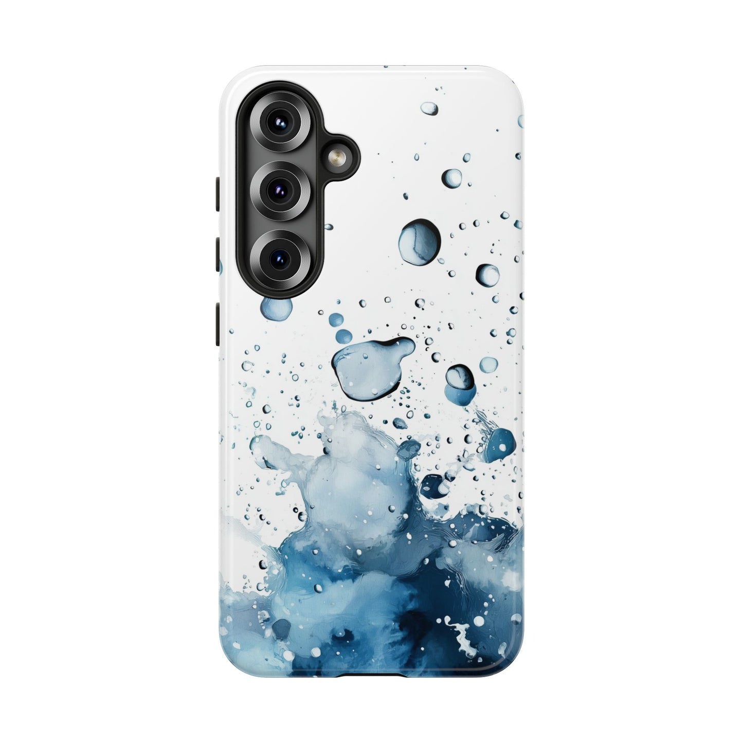 Aqua Burst Watercolor Phone Case for iPhone, google Pixel & Samsung